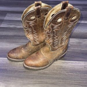 double-h steel toe cowboy boots